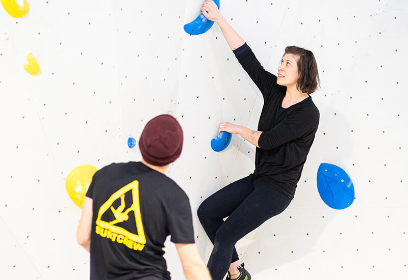 Einzelcoaching Bouldern